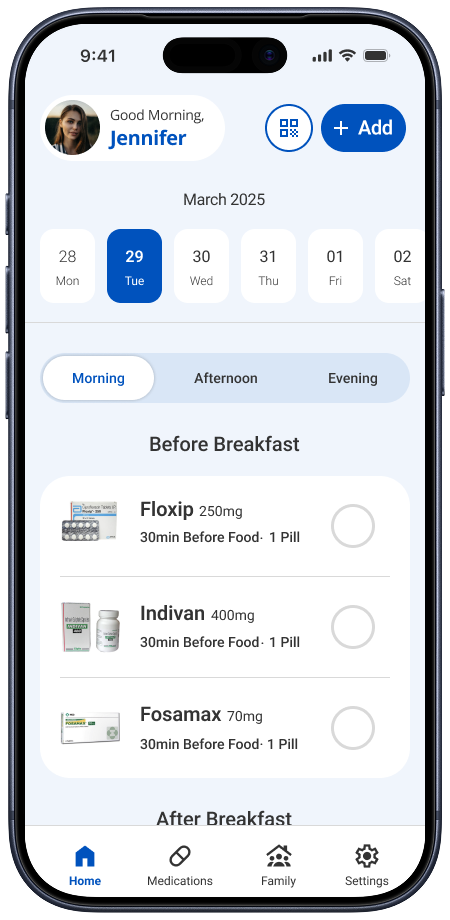 Cura today interface